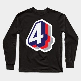 4 Long Sleeve T-Shirt